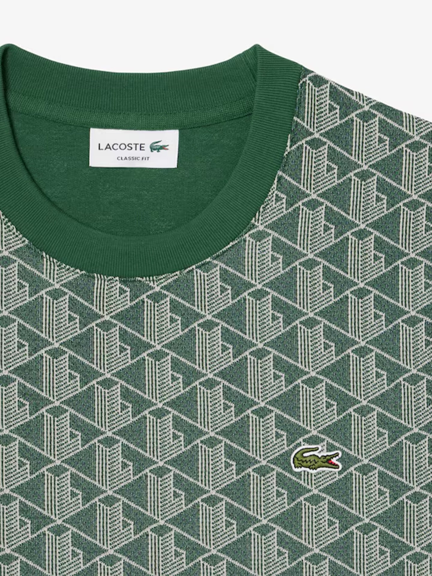 LACOSTE CREWNECK T-SHIRTS MALE AD 1QI