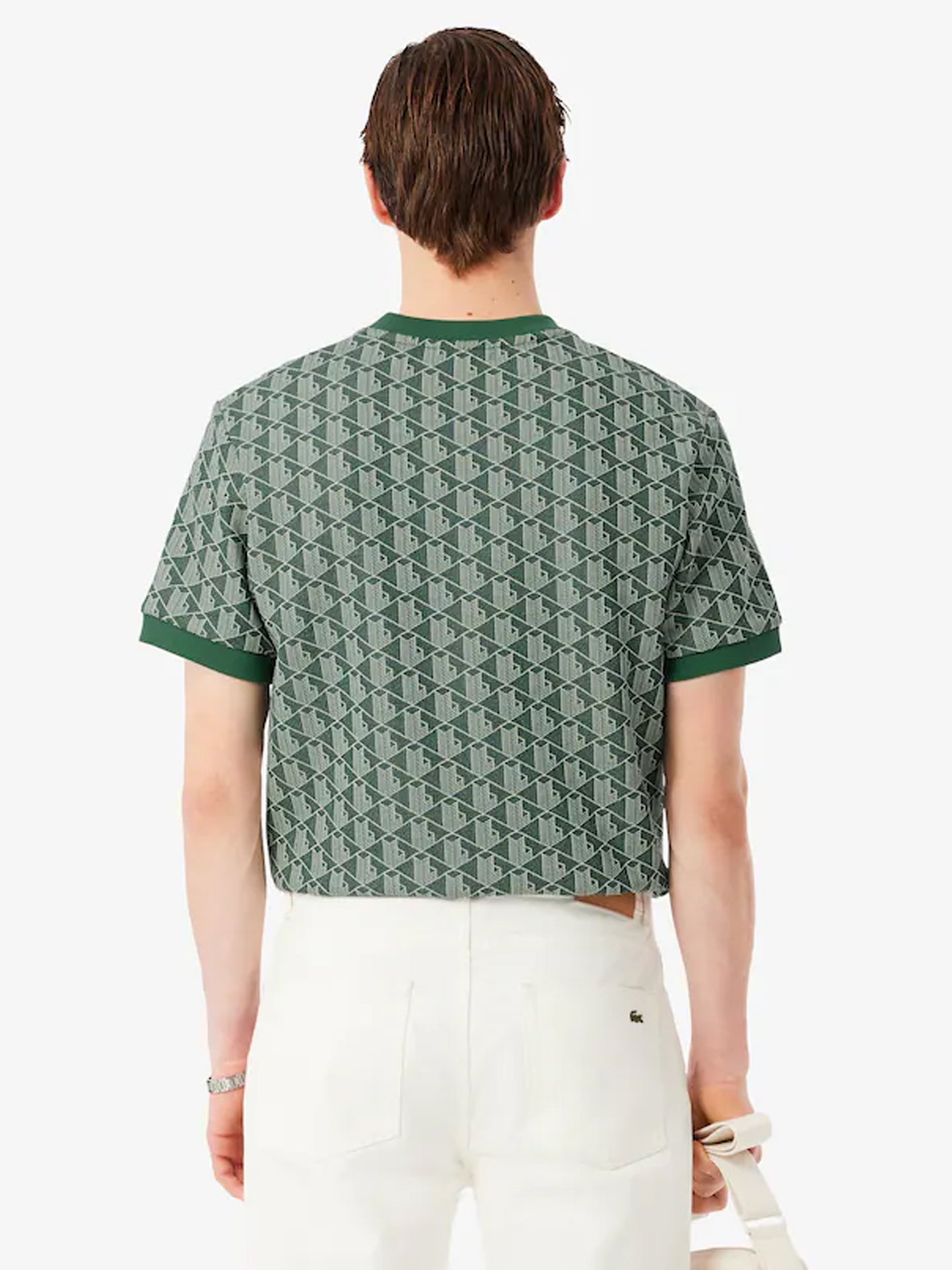 LACOSTE CREWNECK T-SHIRTS MALE AD 1QI