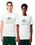 LACOSTE LOGO TEE-SHIRT BLANCO