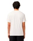 LACOSTE LOGO TEE-SHIRT BLANCO Y NEGRO