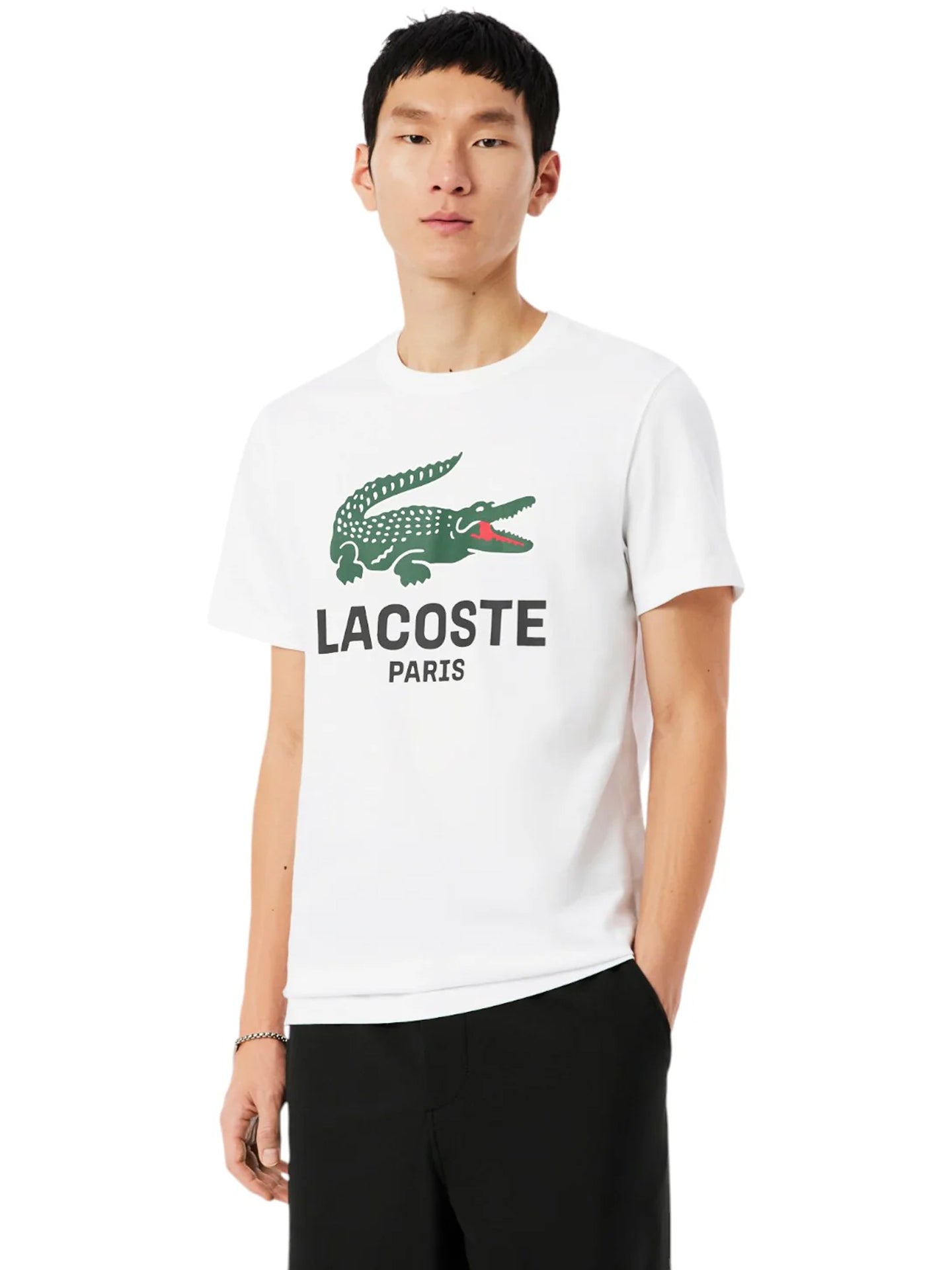 LACOSTE CREWNECK T-SHIRTS MALE AD 001