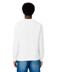 LACOSTE AE044 CREWNECK T-SHIRTS MALE AD BLANC