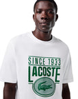 LACOSTE TEE-SHIRT BLANCO