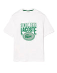 LACOSTE TEE-SHIRT BLANCO