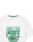 LACOSTE TEE-SHIRT BLANCO