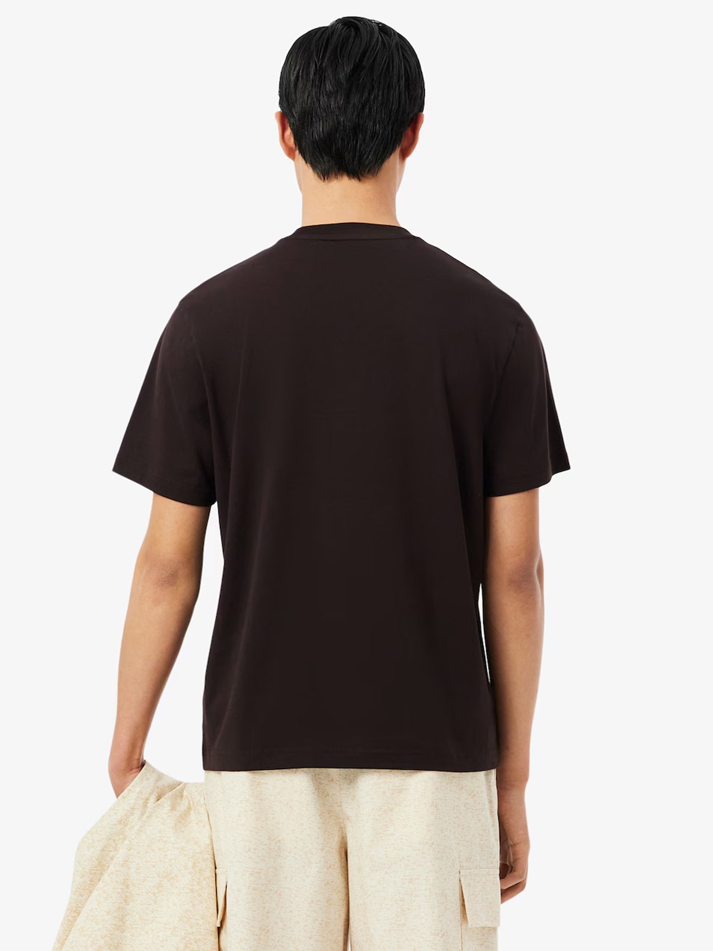 LACOSTE CREWNECK T-SHIRTS MALE AD 3LA