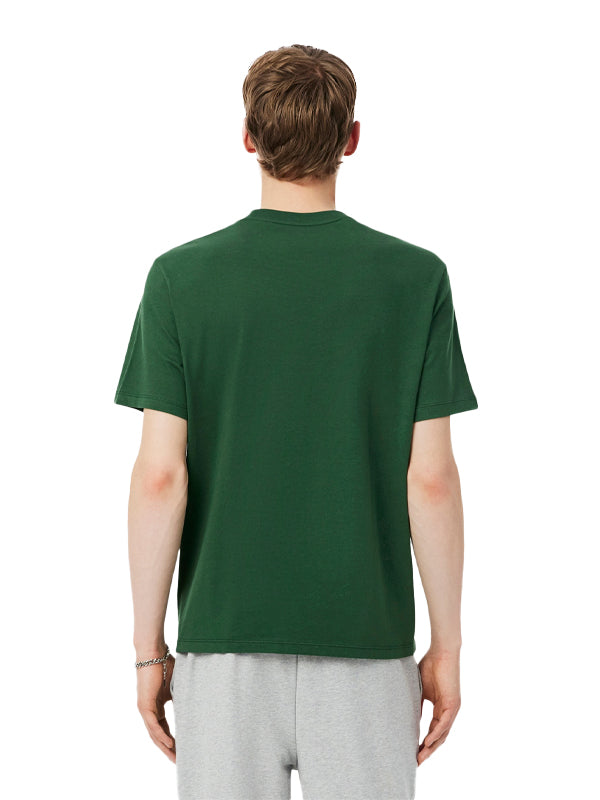 LACOSTE TEE-SHIRTS COL ROND HOMME ADULTE GREEN/BL