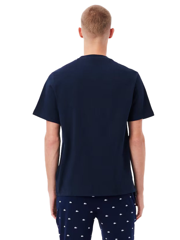 LACOSTE TEE SHIRTS COL ROND HOMME ADULTE MARINE BL
