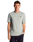 LYLE & SCOTT RALLY TIPPED T-SHIRT SLATE BLUE