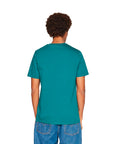 LYLE & SCOTT PLAIN T-SHIRT SLATE MALACHITE GREEN