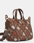 GUESS ELIETTE LOGO SMALL TOTE GINGER LOGO
