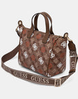 GUESS ELIETTE LOGO SMALL TOTE GINGER LOGO