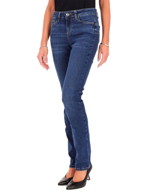 LIU JO PANTS DEN.BLUE DK MATCH WA