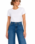 LIU JO B.UP GOOD FLARE H.W. DENIM BLUE DUBBLE WASH