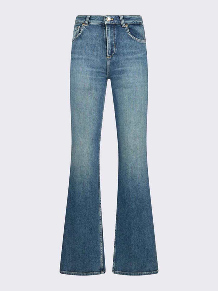 LIU JO PANTS MAGIC BOOT CUT H W DENIM BLUE OCEAN WASH - VAQUEROS / AZUL / 26 - ROPA