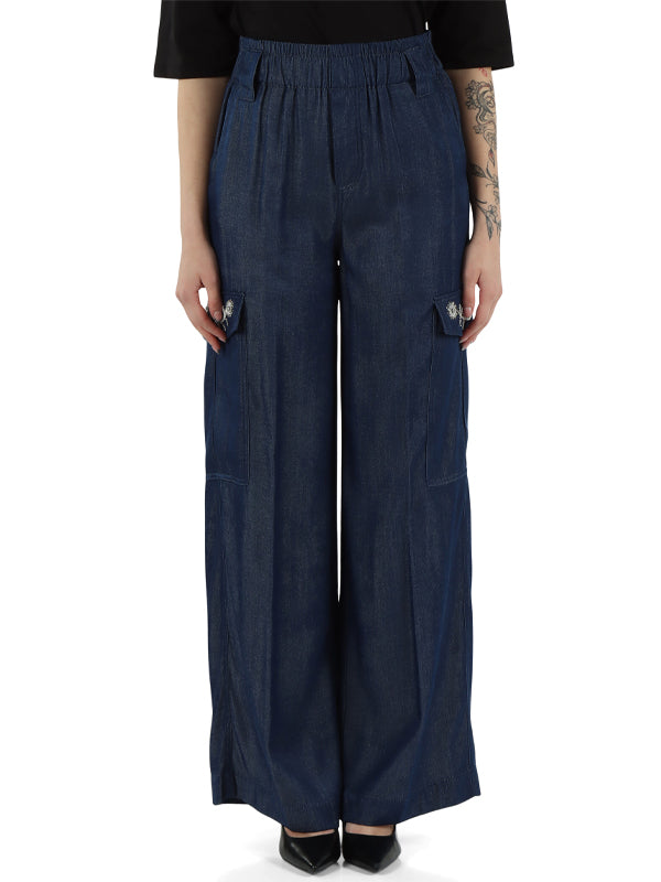LIU JO PANTS TASCONI H W NORMAL WASH