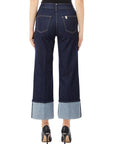 LIU JO PANT.STRAIGHT POCKETS H.W. JEANS