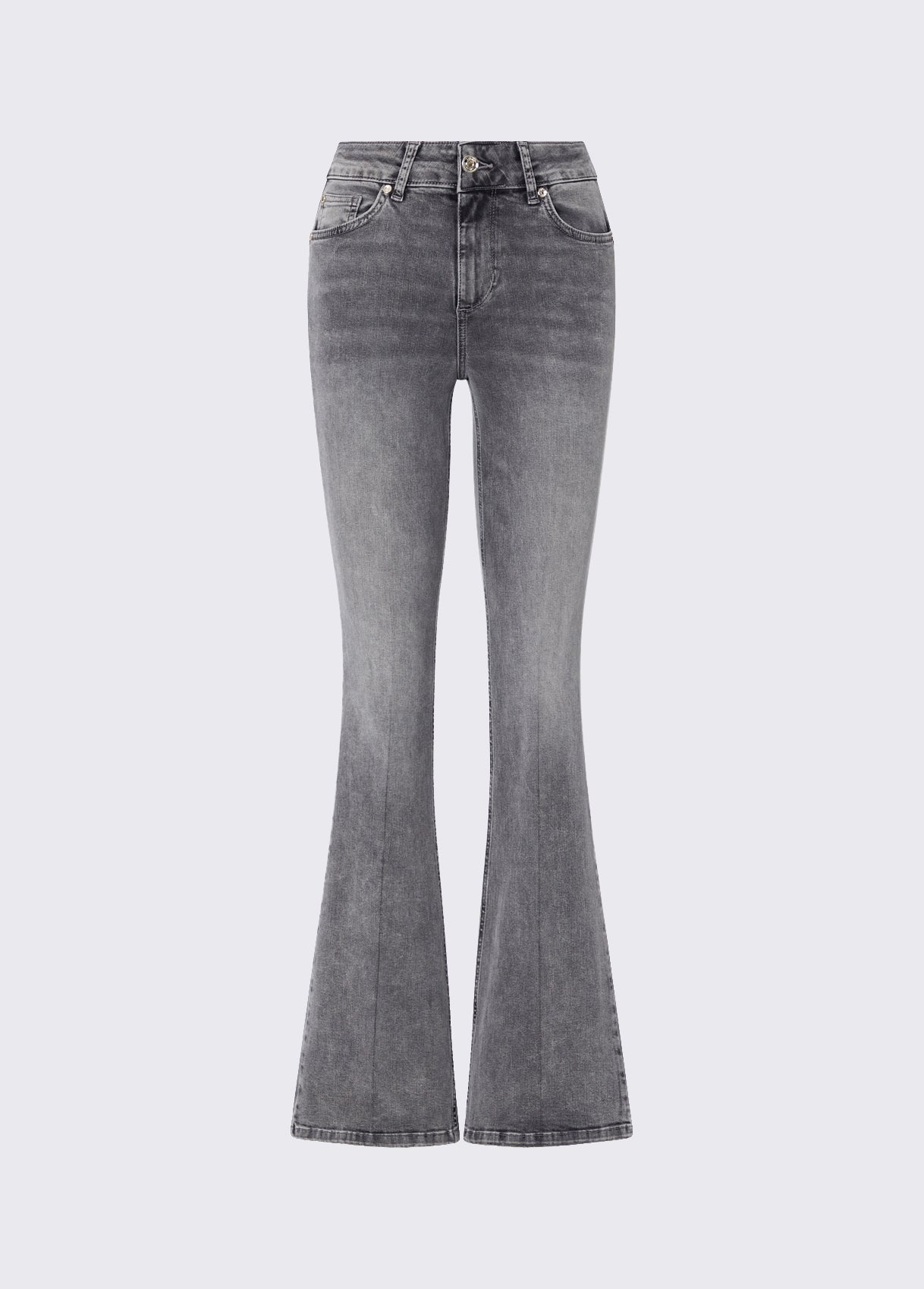 LIU JO PANTS DENIM GREY HOPE WASH