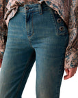 LIU JO PANTS DEN.BLUE DIRTY JOLIE