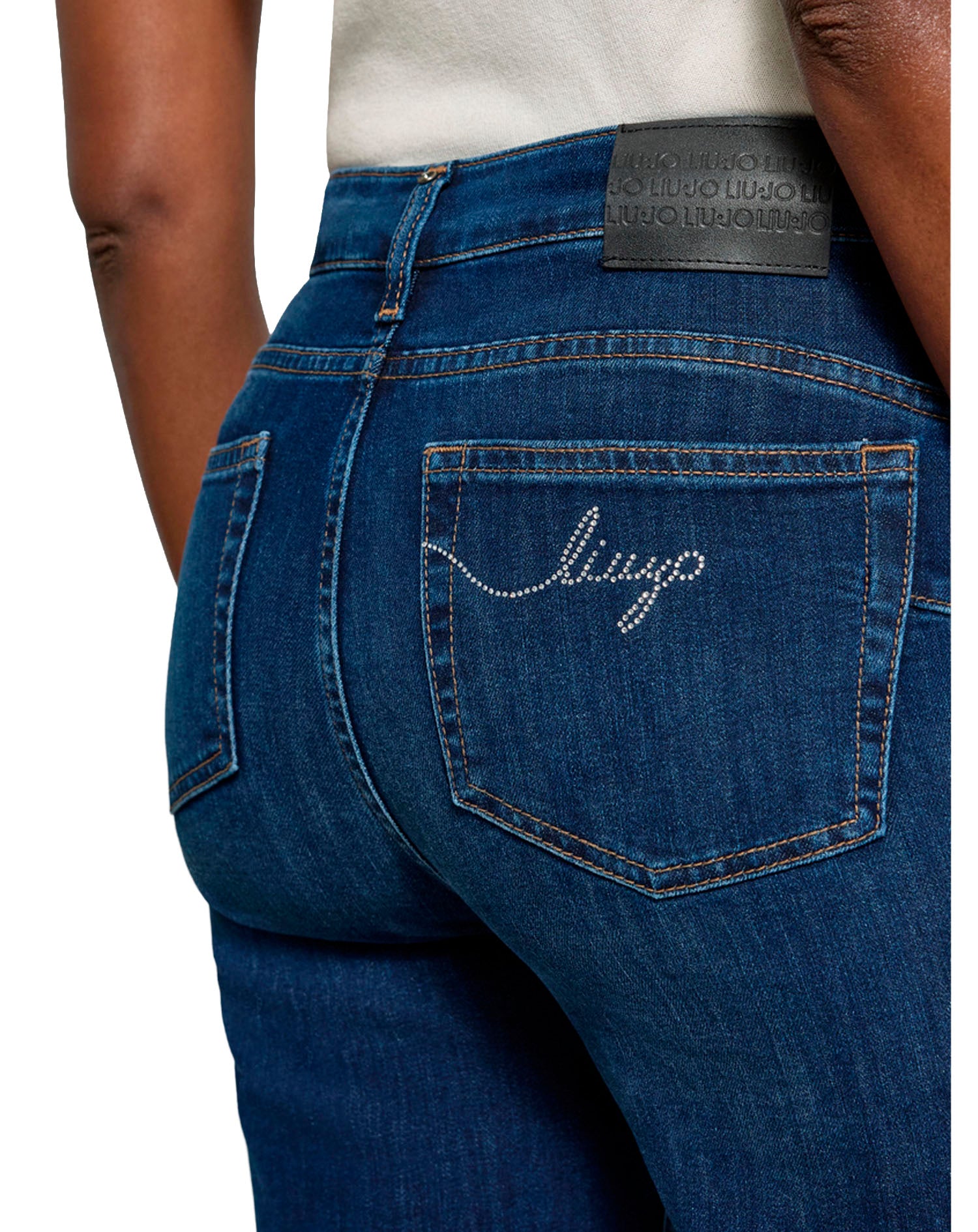 LIU JO PANTS DENIM DK BLUE LUC.WA