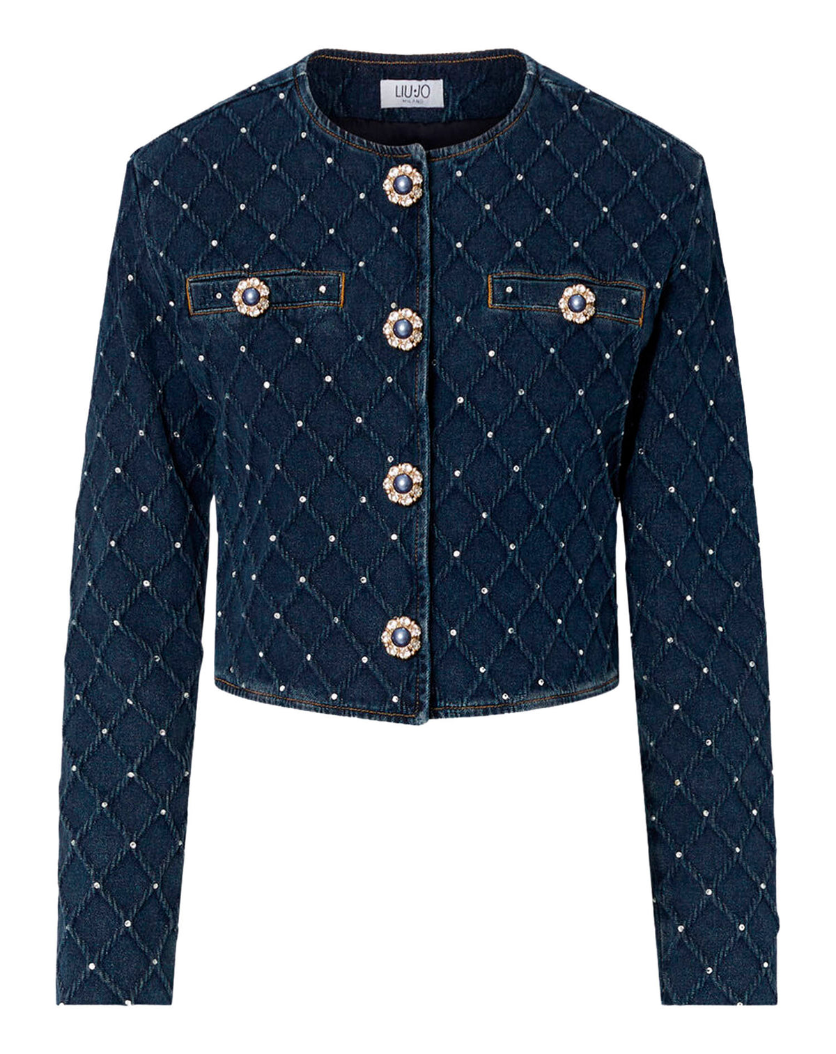 LIU JO JACKET DEN.BLUE SMART DIAMO