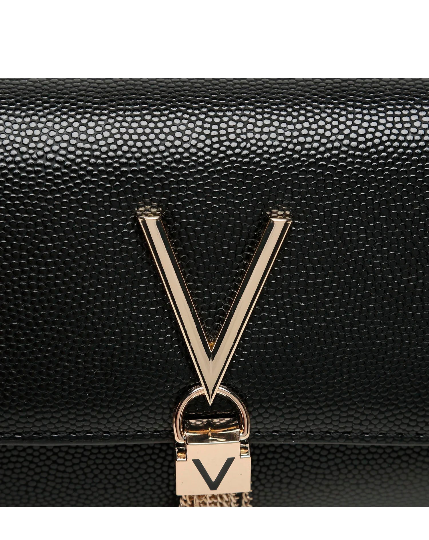 VALENTINO BAGS DIVINA CADENA NEGRO-ORO