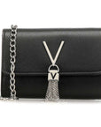 VALENTINO BAGS DIVINA CADENA NEGRO-PLATA