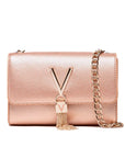 VALENTINO BAGS - BANDOLERA DE CADENA OROROSA