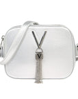 VALENTINO BAGS BANDOLERA DIVINA ARGENTO