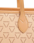 VALENTINO BAGS SHOPPING LIUTO BEIGE/MULTICOLOR