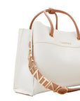 VALENTINO BAGS SHOPPING ALEXIA BLANCO/BEIGE