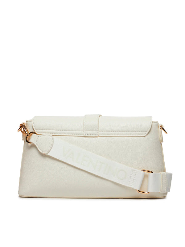 VALENTINO BAGS BANDOLERA CON SOLAPA BOWERY BLANCO