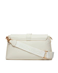 VALENTINO BAGS BANDOLERA CON SOLAPA BOWERY BLANCO