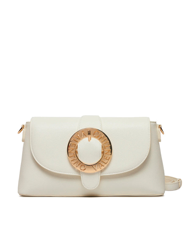 VALENTINO BAGS BANDOLERA CON SOLAPA BOWERY BLANCO