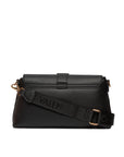 VALENTINO BAGS BANDOLERA CON SOLAPA BOWERY NEGRO