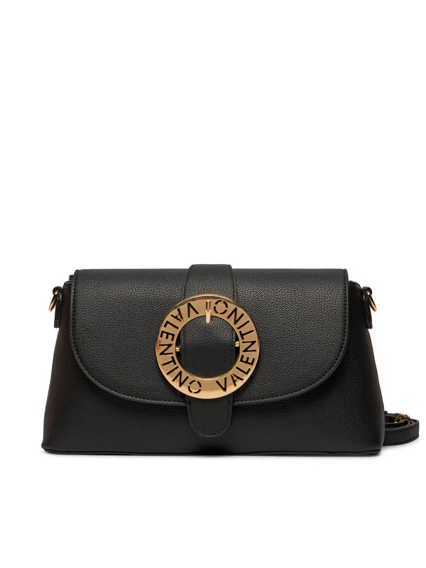 VALENTINO BAGS BANDOLERA CON SOLAPA BOWERY NEGRO