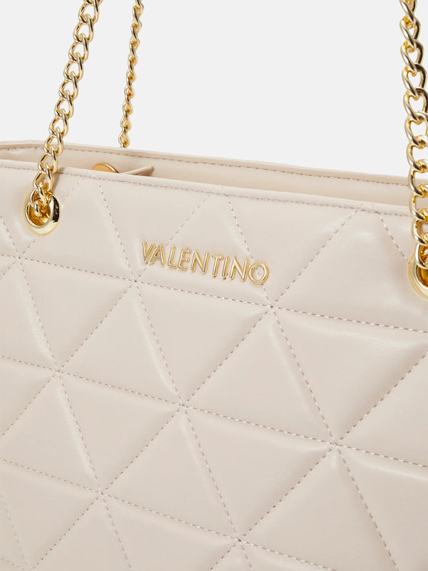 VALENTINO BAGS SHOPPING CARNABY ECRU