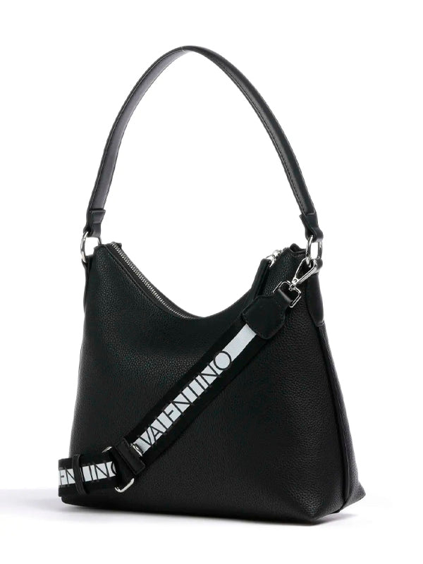 VALENTINO BAGS BANDOLERA HOBO SOHO NEGRO