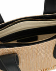 VALENTINO BAGS BANDOLERA COPACABANA NATURAL/NEGRO