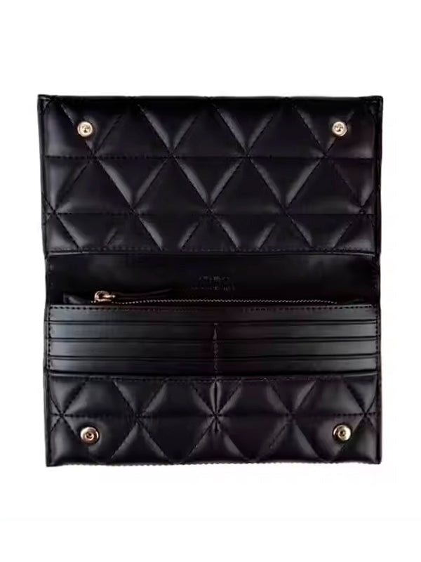 VALENTINO BAGS CARTERA CON CLIP CARNABY NEGRO