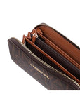 VALENTINO LADYSYNTHETIC WALLET - REGINA RE NERO