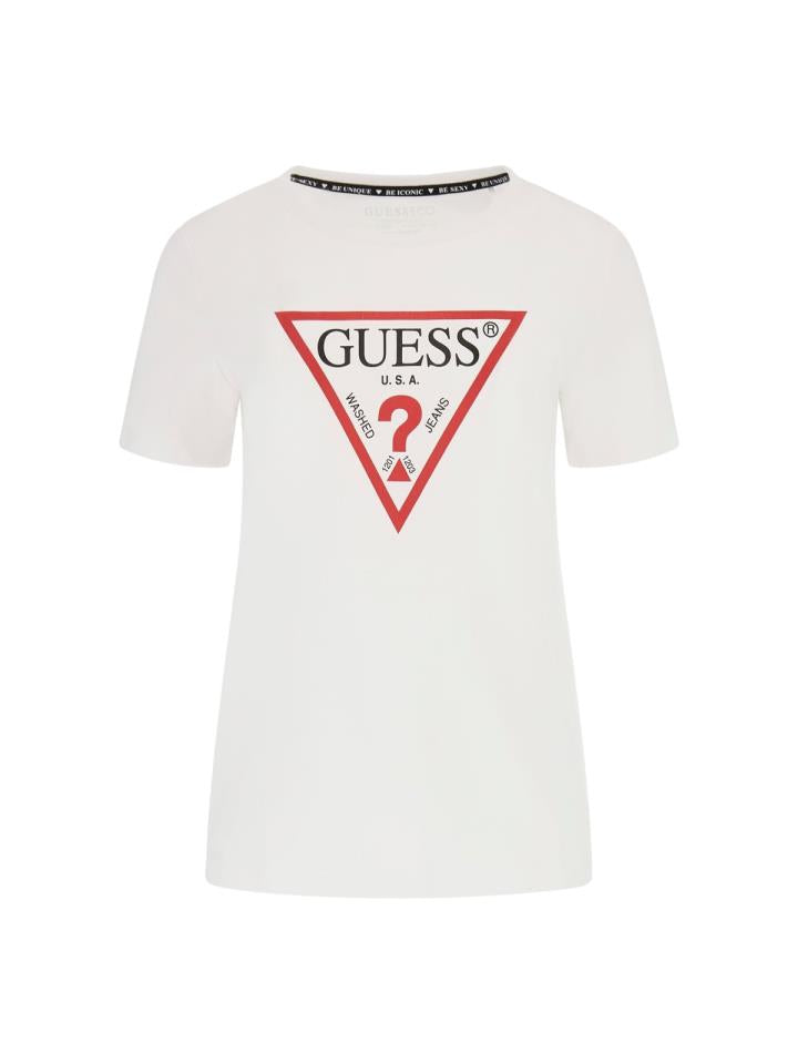 GUESS SS CN ORIGINAL TEE PURE WHITE