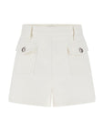 GUESS ZELIA DENIM SHORT PURE WHITE