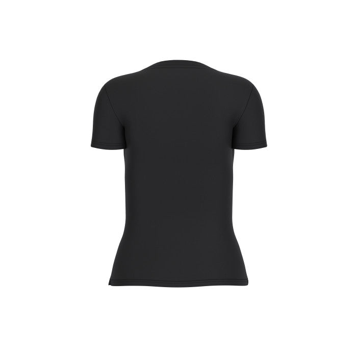 GUESS SS LOGO HOT FIX TEE JET BLACK A996