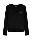 GUESS NEW LS MINI LOGO BLACK