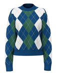 GUESS LS CN GRACIE ARGYLE SWTR
