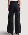 GUESS BASTIENNE WIDE LEG TROUSER JET BLACK A996