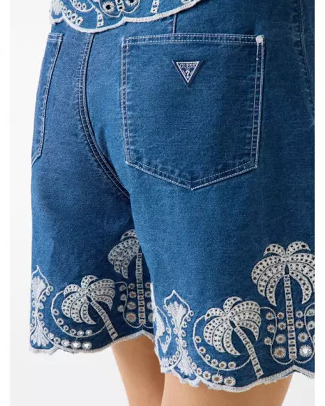 GUESS PILAR SHORT COCO PALM