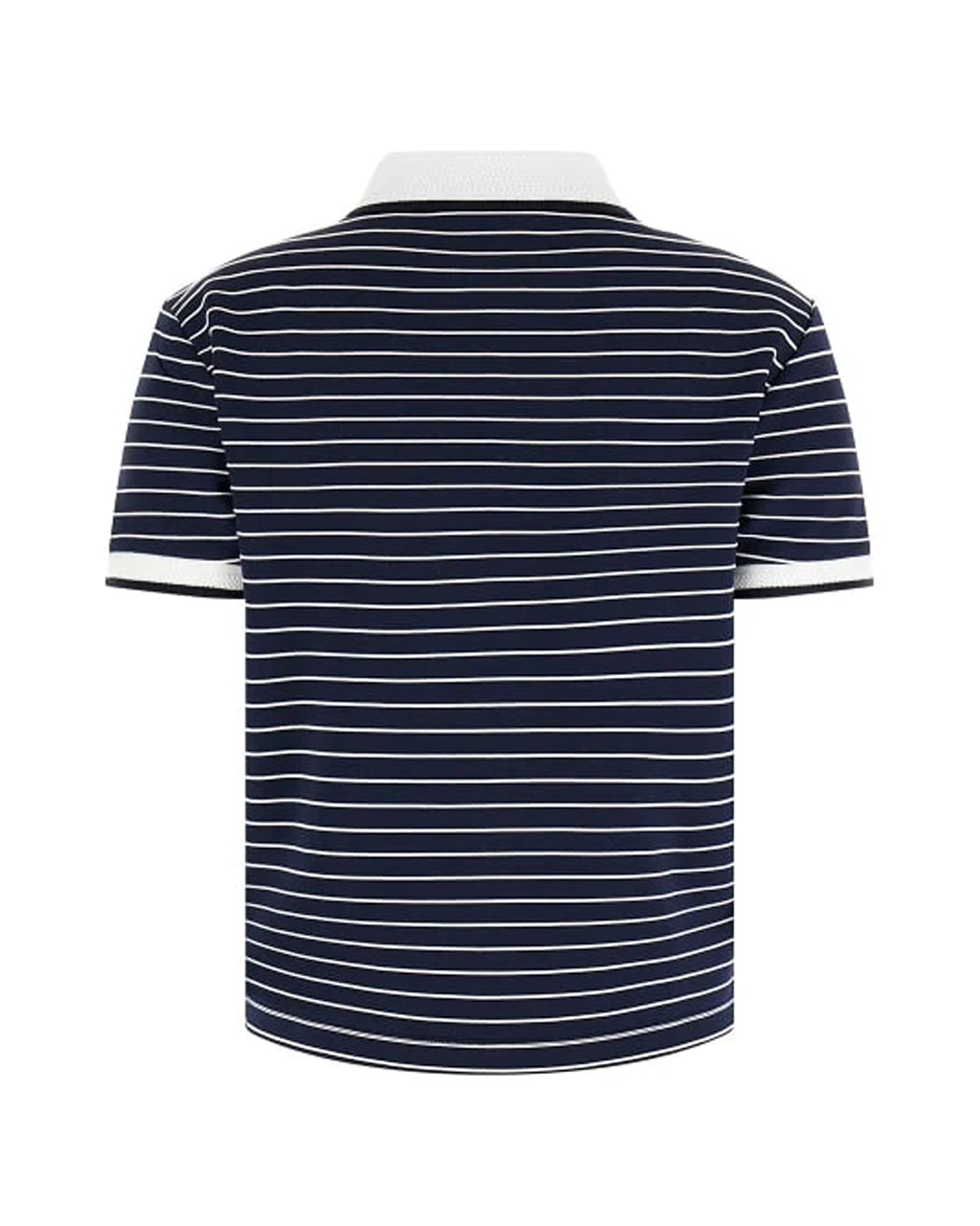 GUESS N SS POLO NK ALPHONSINE STRIPED JET BLACK A9 - ROPA