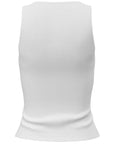 GUESS SL ROUND NK GUENDALINA TOP PURE WHITE